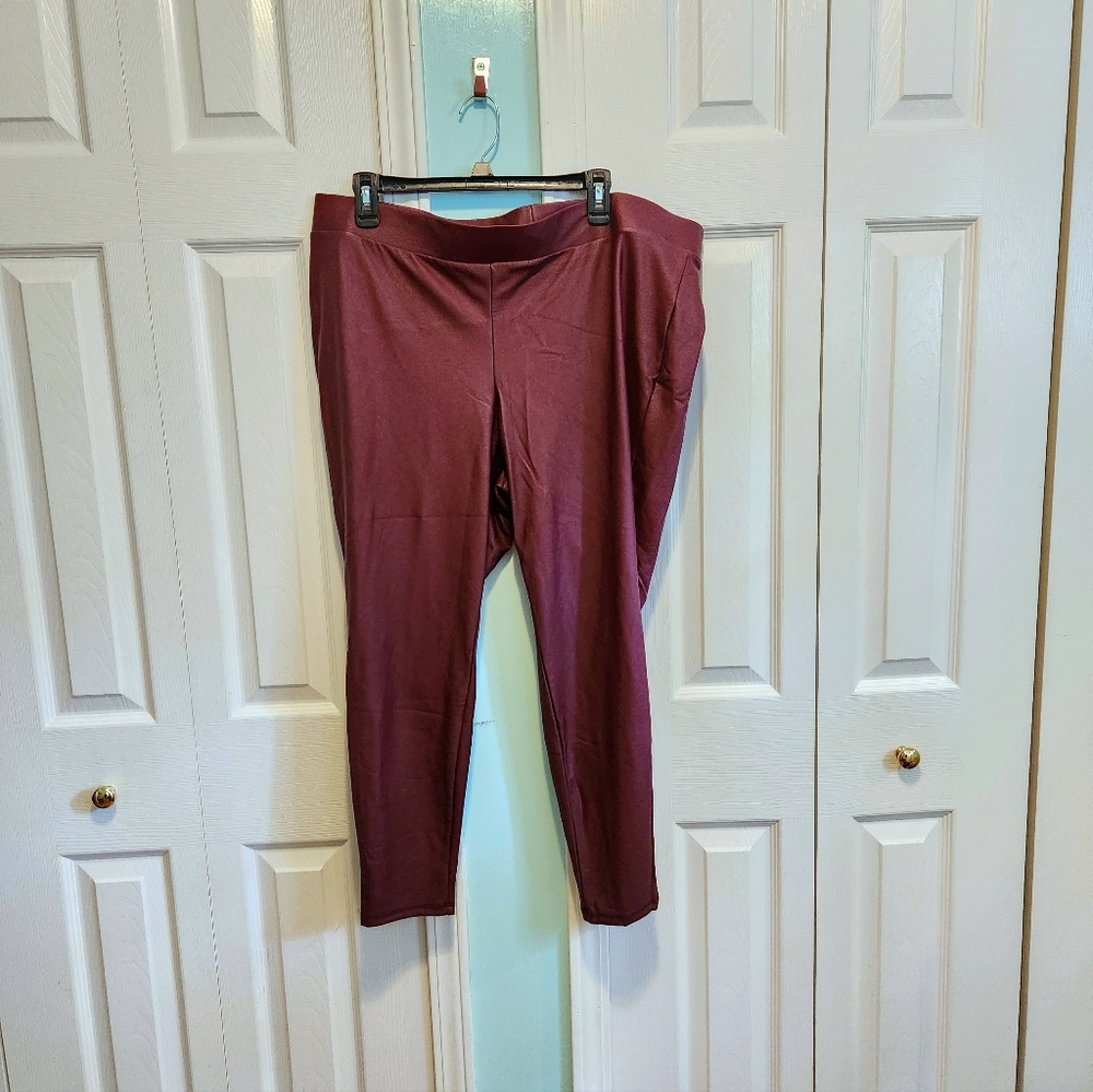 TORRID Full Length Signature Waist Faux Leather Legging NWOT